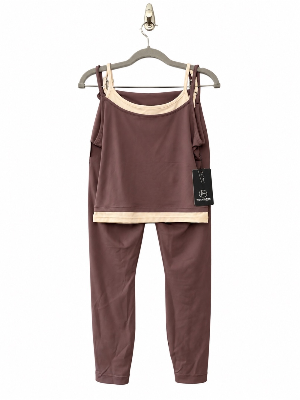 90 Degree by Reflex Butter Tech Set Brown Mist Sand M NWT